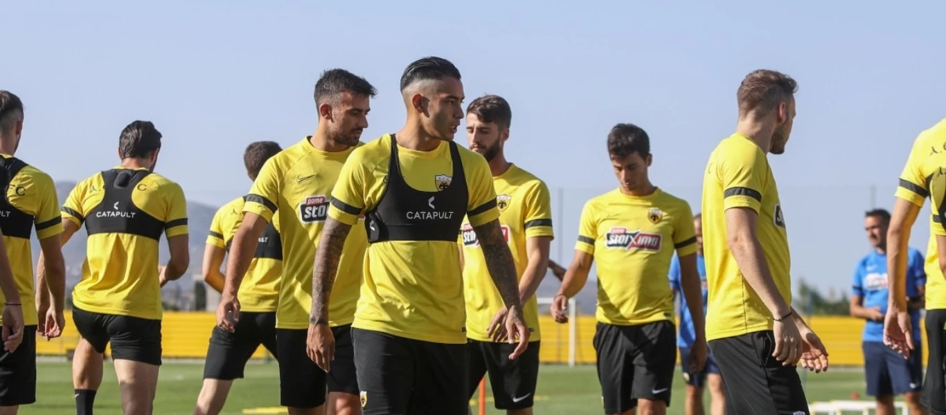 AEK: Έβαλε «εμπόδιο» στην προπόνηση στα Σπάτα η φωτιά στη Βαρυμπόμπη